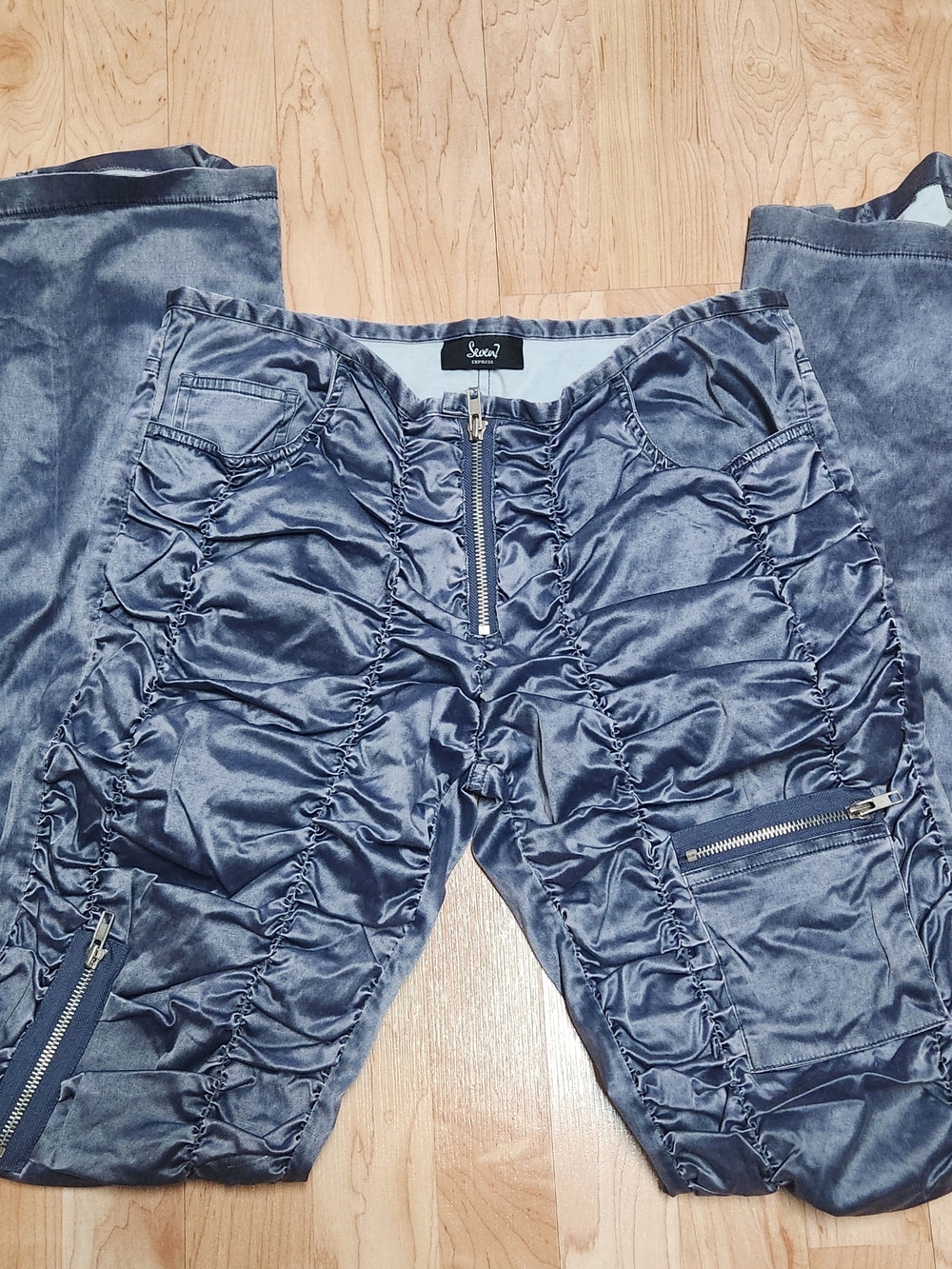 Vintage Seven7 Express Zip-Front Pants